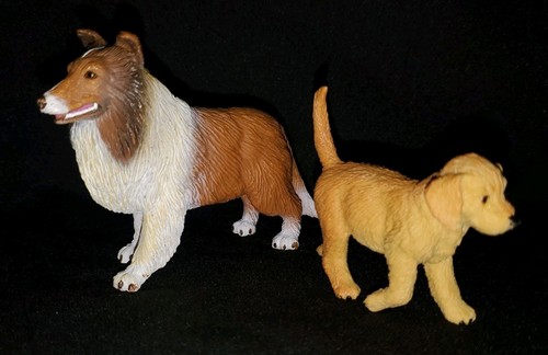 Pair dog figures - of,