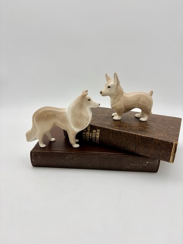 Vintage england ceramic dog - england,
